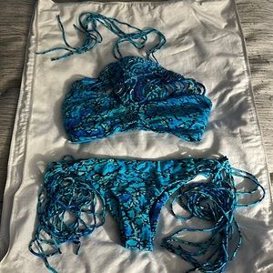 Mikoh bikini M top S bottom excellent condition